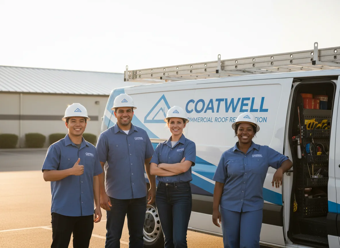 Commercial roof coating company in Richmond Hill, GA